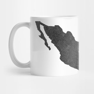 Mexico Map Design Mug